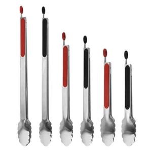 NUEVAS pinzas de acero inoxidable de alta resistencia Cuisipro 30 cm - Imagen 1 de 10