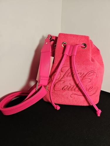 JUICY COUTURE Juicy Beach Couture borsa flash rosa a tracolla