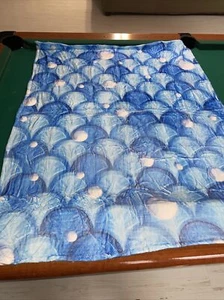 mermaid scale super soft lap blanket  - Picture 1 of 4