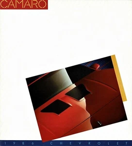 1986 Chevrolet Camaro Iroc Z28 Sport Coupe Berlinetta Dealer Sales Brochure - Picture 1 of 2