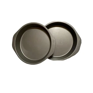Lote de 2 sartenes antiadherentes para hornear cocina postres vacaciones comida - Imagen 1 de 4