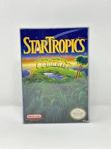 Star Tropics Nintendo NES. In Box, No Manual. With Clear Box Protector. - Picture 1 of 24