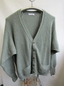 Aida Barni Herren Cardigan, Kaschmir, Oliv, Top, Gr. XXL - Bild 1 von 7