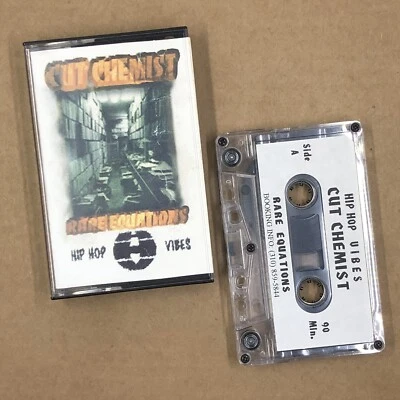 CUT CHEMIST Cassette Tape 90s RARE EQUATIONS MIX BREAKS AHMAD JAMAL JAMES BROWN - Image 1 of 4