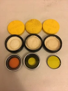 Kodak series V 5 K2 Yellow (2) Orang(1) Wratten Lens Filter drop in type - Picture 1 of 11