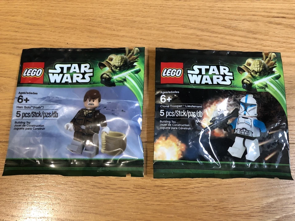 🌟NEW/SEALED🌟 Lego Star Wars 5001621 & 5001709 Minifigure Polybags🌟EXCLUSIVE🌟 - Image 1 of 1