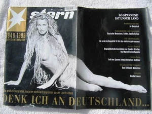 STERN MAGAZIN JUBILÄUM 1948-1998 Jubiläumsausgabe Claudia Schiffer Helmut Kohl - Bild 1 von 6