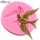 Bird Silicone Mold Cake Decorating Tools Fondant Candy Chocolate Gumpaste Moulds