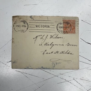 De colección Sobre Carta Sello Efímero Diario Basura 1920 Fácil Stilda Brighton - Imagen 1 de 3