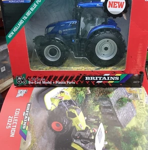 Britains New Holland T6.180 Blue Power Tractor 1:32 Scale 43319 - Picture 1 of 4