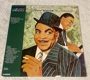 FATS WALLER: "Sings And Swings": 1978 COMPILATION LP + INNER: MONO: : EX/VG+ - Imagen 1 de 8