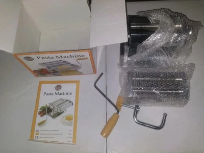 NORPRO Manual Pasta Machine Item #1049  COMPLETE NEW In Open  Box - Image 1 of 4