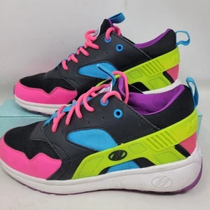 Heelys Force Skate Yth Sz 6, Wmn 7, Pink Blue Green Black HE100881 Sneaker Shoes - Picture 1 of 6
