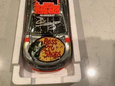 JAMIE MCMURRAY AUTOGRAFIADO 2014 BAJO PRO ALLSTAR WIN RAW DIECAST CON CERTIFICADO DE AUTENTICIDAD Y TARJETA Foto 1 de 4