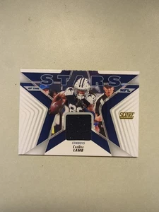 2025 Score - Stars of the Nfl CeeDee Lamb #SNJ-14 Jersey (MEM) - Picture 1 of 2