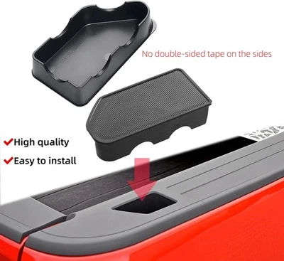 Bed Rail Stake Pocket Covers For 2019-2024 GMC Sierra 1500/Chevy Silverado 1500 - Image 1 of 4