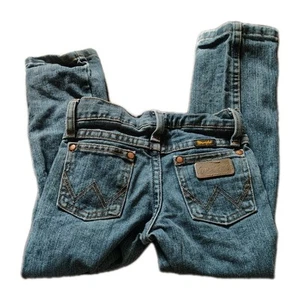 Wrangler Retro Jeans Boys 5 Slim Western Cowboy Regular Kids Youth - Picture 1 of 16