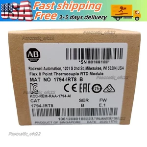 Allen-Bradley New AB 1794-IRT8 SER B Flex 8 Point Thermocouple RTD Module - Picture 1 of 1