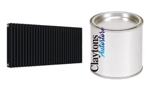 RAL 9005 PINTURA ESMALTADA RADIADOR NEGRO AZABACHE ALTA COBERTURA 500ML - Imagen 1 de 4