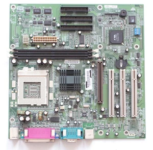 Socket 370 motherboard - FIC FR35 (HP OEM) - VIA PM133 - Coppermine - TESTED - Picture 1 of 2