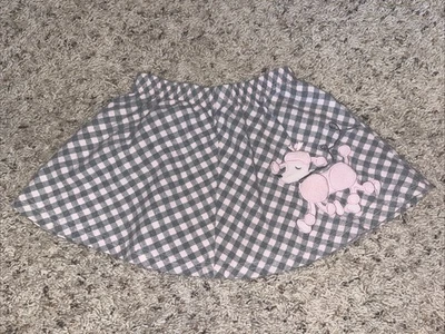 Falda caniche Le Top 2T rosa y gris Foto 1 de 4