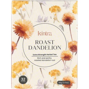 Kintra Foods Roasted Dandelion Blend Tea Bags 32 Pack - Picture 1 of 2