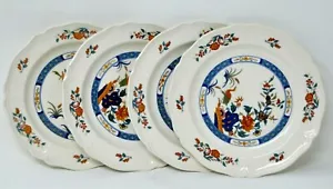 Set 4 PIATTI PANE E BURRO Wedgwood CINESE TEAL Inghilterra - Foto 1 di 2