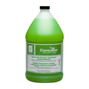 Spartan Consume Enzyme Nature's Way Cleaner Odor Eliminator Stain Remover, 4 Gal - Picture 1 of 2