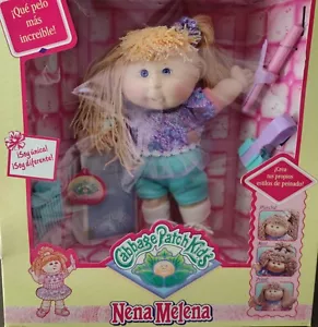 Cabbage Patch kids spanish doll in box Pretty Crimp 'n Curl First Edition 1992 - Imagen 1 de 14