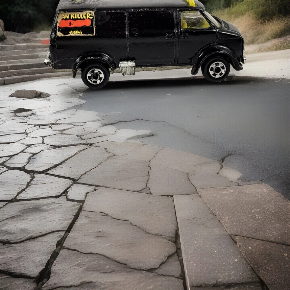 Zylmex 1977 Barris Kustoms Chevy Van Killer from movie The Van diecast - Image 1 of 4