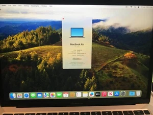 Apple MacBook Air A2337 13.3" M1 CPU 8GB 512GB Silver Bad Screen #965 - Afbeelding 1 van 10