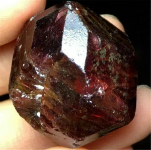 2PCS Red Garnet Crystal Gemstone Rough Stone Mineral Specimen 1.5-2.5CM - Picture 1 of 11