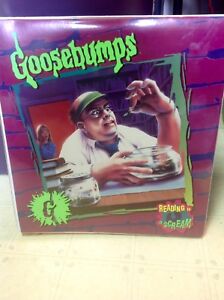 Vintage Goosebumps Reading is a Scream #8 Girl Who Cried Monster School Binder