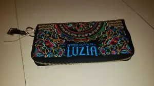 CIRQUE DU SOLEIL Embroidered Wallet TriFold Clutch LUZIA - Picture 1 of 18