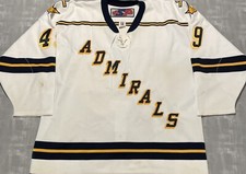 Authentic Vintage SP AHL Norfolk Admirals Michael Leighton Pro Hockey Jersey