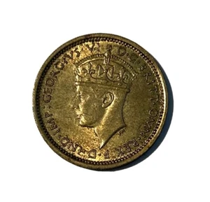 BRITISH West Aftica 1940 SIXPENCE BU/UNC - Picture 1 of 3