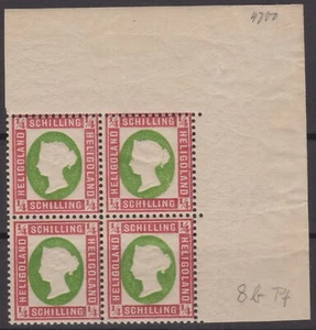 == AD HELGOLAND Mi. 8b OER ungebraucht **/*, kompetent geprüft, Kat. ab 550€ == - Picture 1 of 2