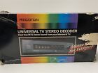 NOS Vintage Recoton Universal TV Stereo Decoder Converter No Manual &amp; Box Wear