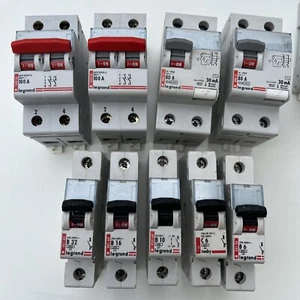 Legrand MCB circuit breaker type B C 100A amp main switch 6a 10a 16a 32a tenby - Picture 1 of 5