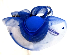 Vintage Mr. Hi's Classic Ladies Blue Hat w/Tags - Picture 1 of 8