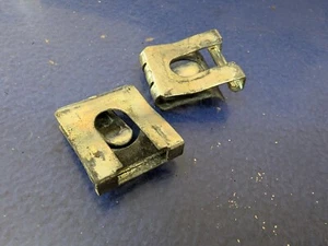 oem 2011-2018 PORSCHE CAYENNE ac condenser locks clips oem set - Picture 1 of 2