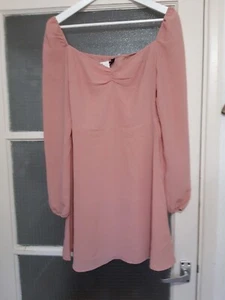 Womens Pink Dress Size 10 - Picture 1 of 3