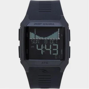 Rip Curl Mens RIFLES SS TIDE SURF WATCH New - A1136 Midnight - Picture 1 of 4