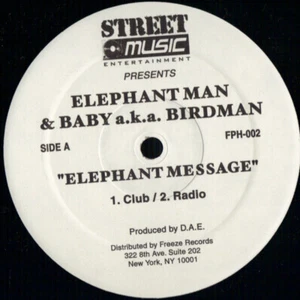 Elephant Man - Elephant Message / VG+ / 12"" - Bild 1 von 1