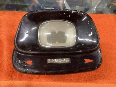 ORIGINAL Vintage 1956 STUDEBAKER Automobile SPEEDOMETER Auto Part STUDE - Image 1 of 4