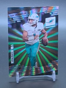 Panini Prestige Sunburst Xtra Points 2021 #65 Tua Tagovailoa Miami Dolphins - Imagen 1 de 2