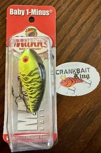 NIB Mann’s Baby 1- Crankbait 1/4 oz. Lure 1 Minus 1 - One Manns Shallow Bait - Picture 1 of 4