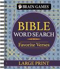 Brain Games   Bible Word Search Favorite Verses   Large Print By Publication