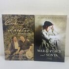 2 Lot Judith Armstrong- War &amp; Peace and Sonya &amp; The Cook and the Maestro