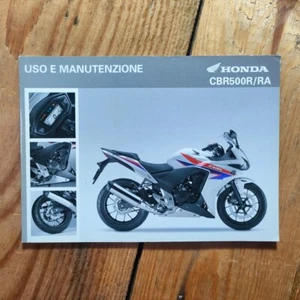 Libretto Uso Manutenzione Honda CBR500R/RA - Foto 1 di 2
